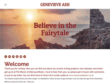 Tablet Screenshot of genevieveash.com